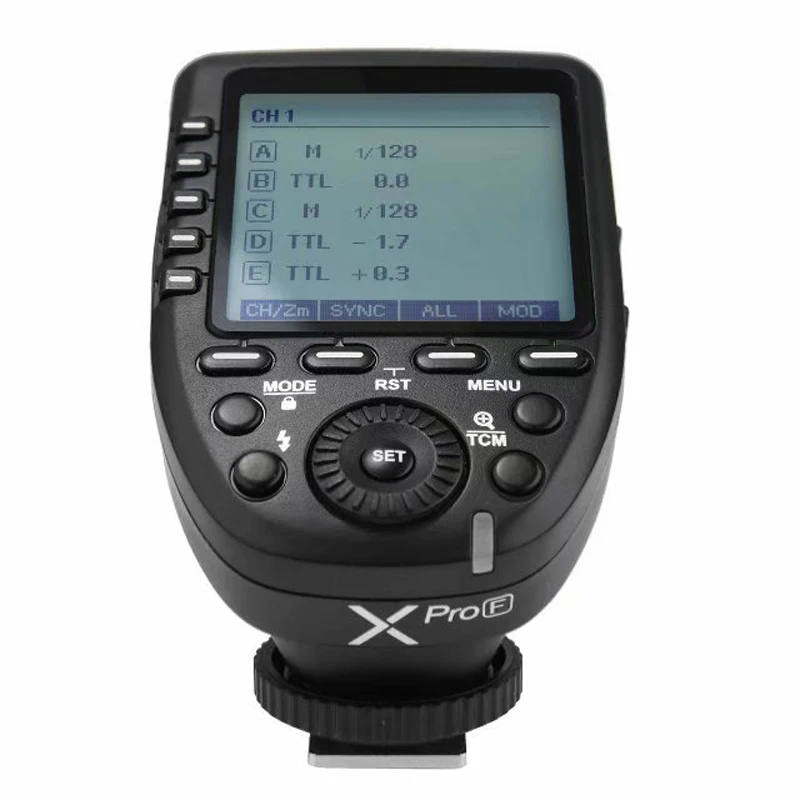 Godox XPro-F 2 4G TTL Беспроводная Высокоскоростная синхронизация 1/8000s флэш-передатчик X