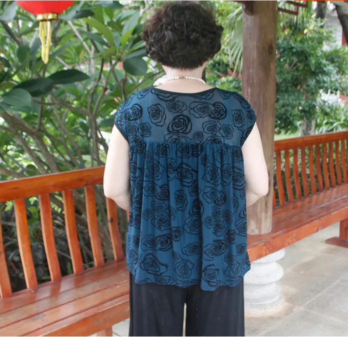 2020 new elegant fashion summer t-shirt short sleeve o-neck loose plus size floral print women casual tops FD49 | Женская одежда