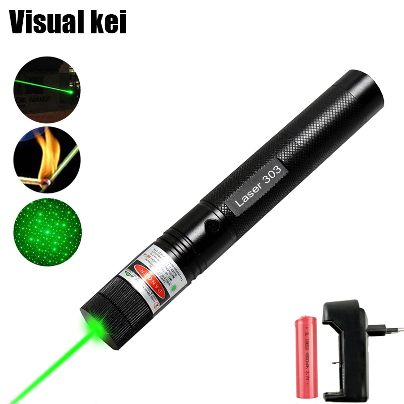 5 мВт военный 532 зеленый лазер 303 мощная лазерная указка verde Pen Sky star Burning Beam Match для