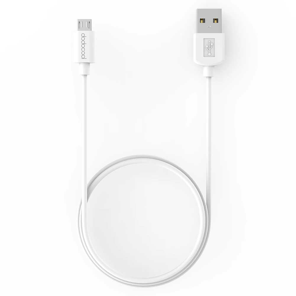 Dodocool Мягкий TPE Micro USB к USB 3A зарядный кабель синхронизации 3,3 фута/1 м белый для микро USB-заряженных телефонов, планшетов и других устройств