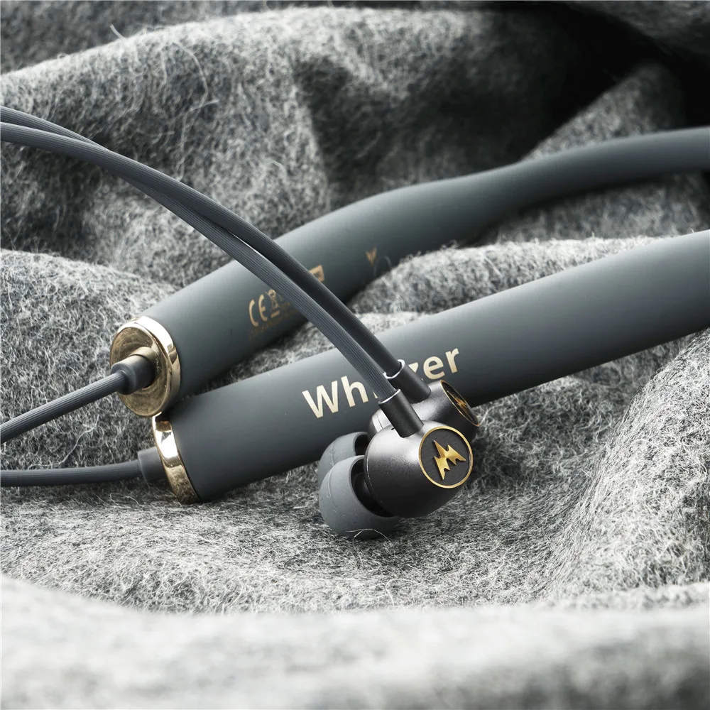 Whizzer AM1E Беспроводные Bluetooth HiFi наушники водонепроницаемые шейные с микрофоном управление для Android IOS 15 часов работы V5.0