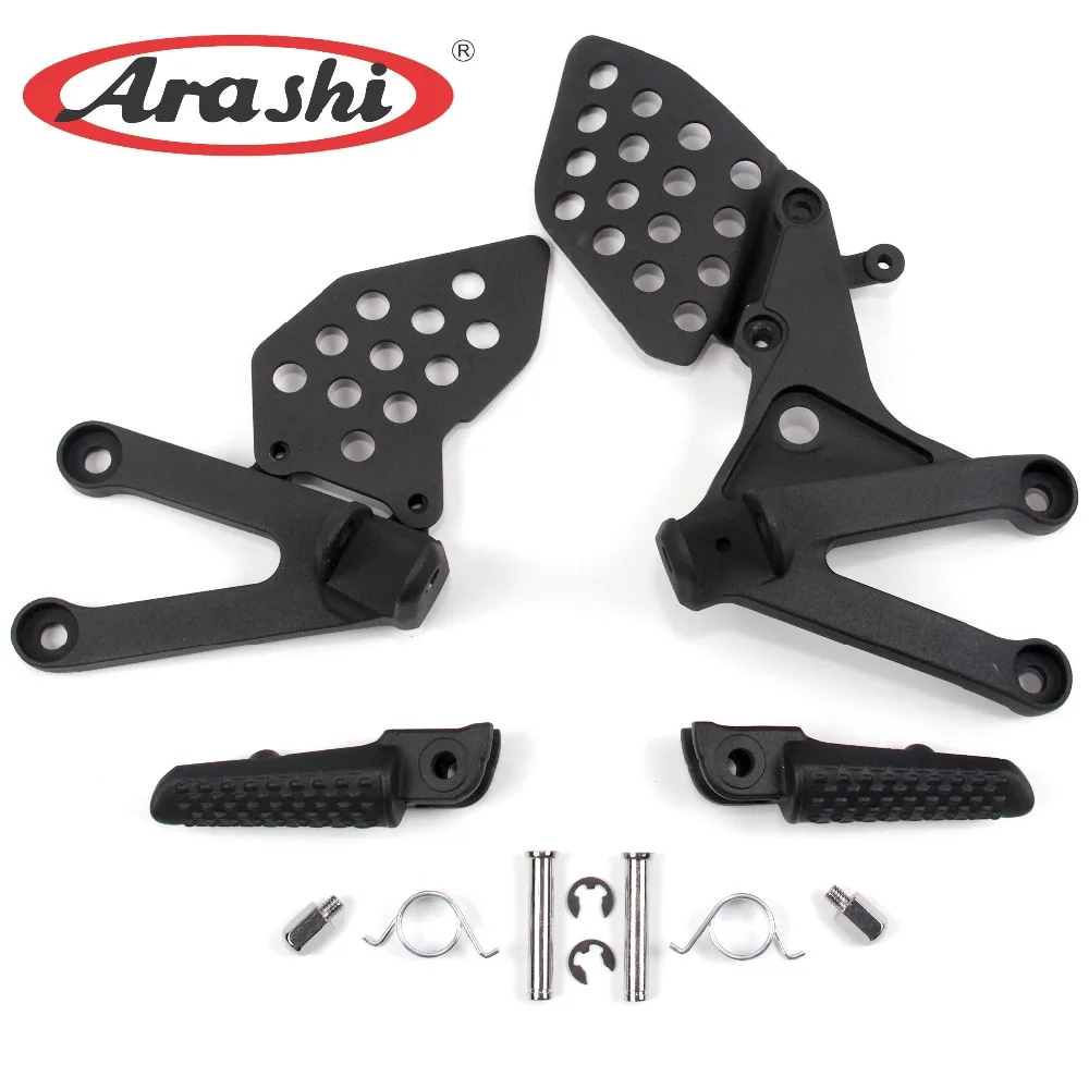 

ARASHI CBR600RR Front Foot Pegs Footrest Pedals For HONDA CBR600RR 2007 - 2014 CBR 600 RR CBR600 2008 2009 2010 2011 2012 2013