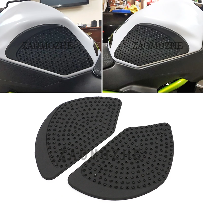 

Противоскользящие защитные накладки на бак мотоцикла, боковые газовые накладки для защиты колена, защитные наклейки для KAWASAKI Z650 2017 Z 650