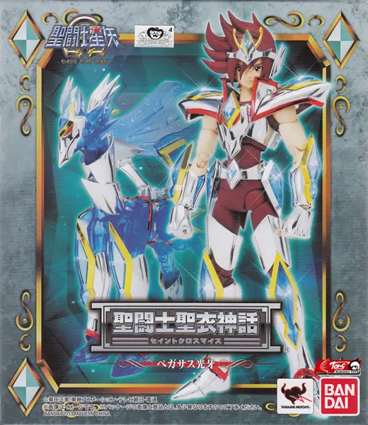 100% Оригинальная фигурка BANDAI Tamashii Nation Saint Cloth Myth Pegasus Koga/Kouga из Seiya Omega|figure practice|figure
