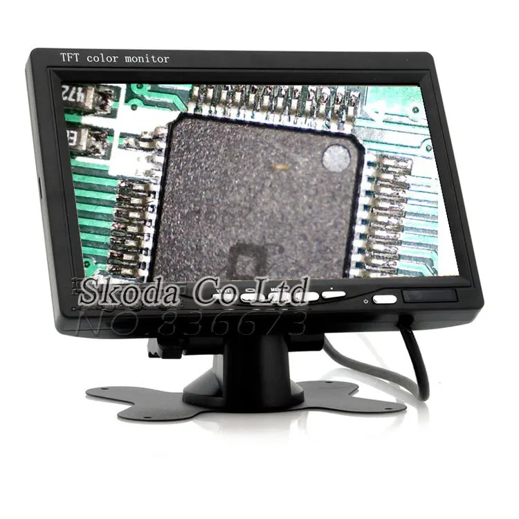Бесплатная доставка гаплоидный 1000X AV/ТВ Цифровые микроскопы + 7 &quotHD ЖК-дисплей