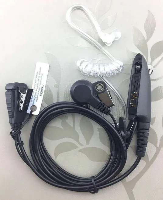 Covert Acoustic Earpiece Earphone Tube W/PTT For Motorola RPTX700 PTX760 PTX780 MTX850 MTX850LS MTX8250 MTX8250LS | Мобильные