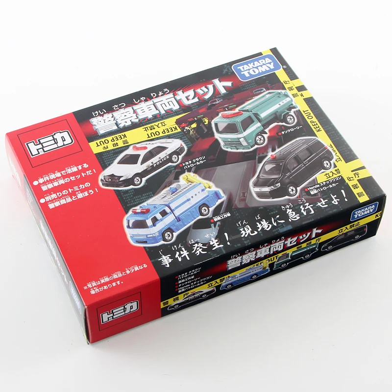 Takara Tomy Tomica 1/64 японские полицейские машины спасательные 4 шт. в комплекте