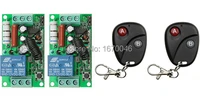 new 2pcslot ac220v 1ch 10a receiver transmitter rf wireless remote switch teleswitch momenrary toggle latched adjustable