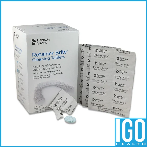 Dentsply фиксатор Brite 96 таблеток для ухода за зубами и полостью рта, прозрачные выравниватели, мундгарды, ночная рубашка, стоматологическое устройство, очиститель, дезинфицирующее средство