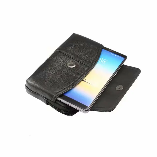 Чехол из натуральной кожи с ремнем на талию для телефона Huawei P30 P20 Mate 20 10 9 Pro Y5 Y3 Y6 Y9