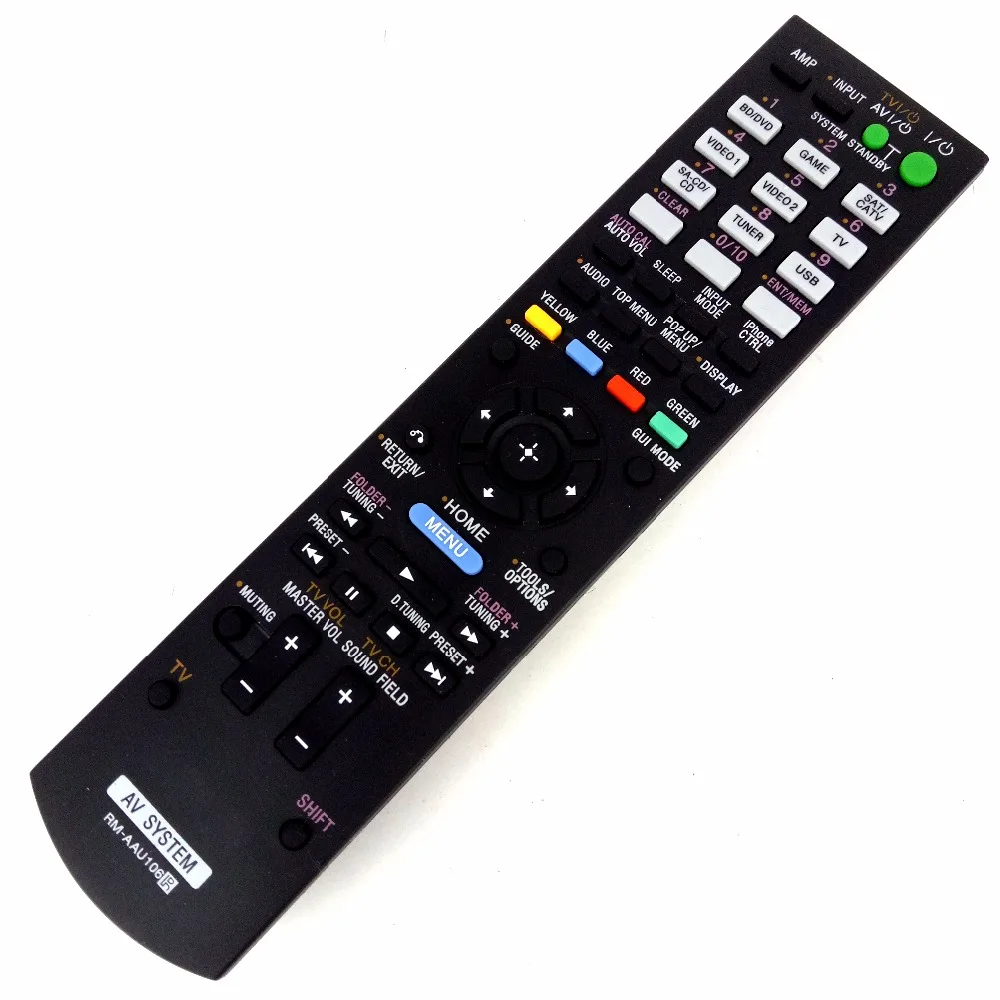 (2 шт./лот) новая Замена для SONY RM AAU106 AV системы дистанционного управления STR DH730 DH830