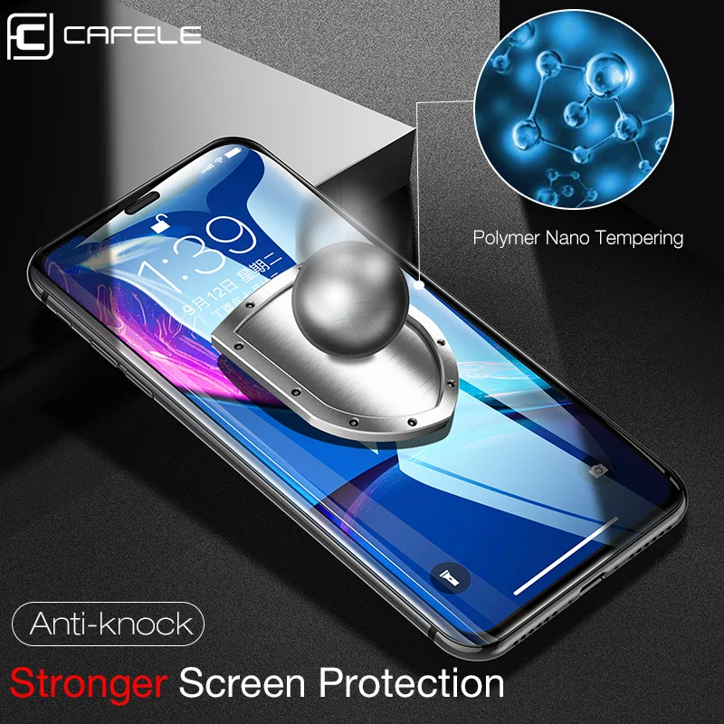 CAFELE 3D полное покрытие закаленное стекло для iPhone 11 Pro Max X XR XS Защита экрана от