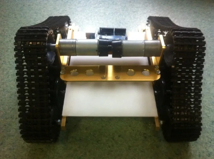 T150P Золотая версия танковый робот комплект шасси автомобиля/гусеница/гусеничные
