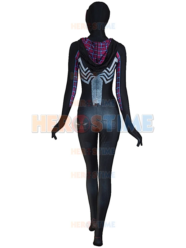 3D Print Gwenom Cosplay Costume Woman Spider-man Costumes Venom Symbiote Gwen Stacy Spider Suit Spider-Woman Bodysuit | Тематическая