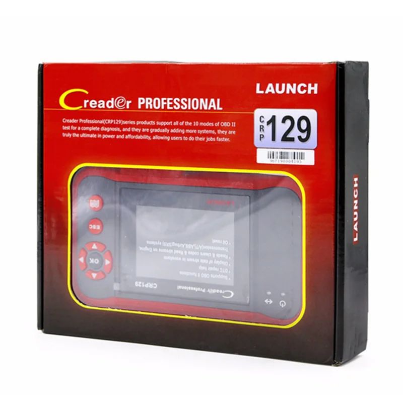 Новинка 100% Оригинальный Launch X431 CRP129 Creader ABS Сброс масла Профессиональный OBDII EOBD