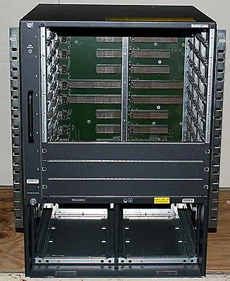 Запечатанный WS-C6509-E = Catalyst6500E 9-образными пазами серии сетевой коммутатор gigabit шасси с бесплатной доставкой