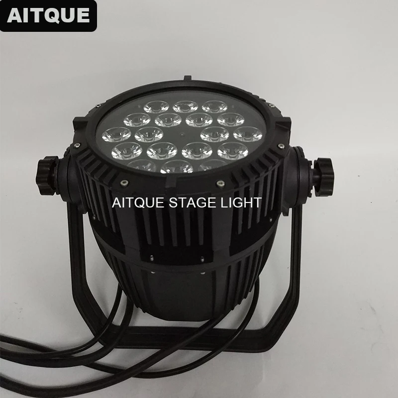 6 Лот свет этапа открытый dmx 18x18 Вт 6in1 rgbwa uv led номинальной par уличная