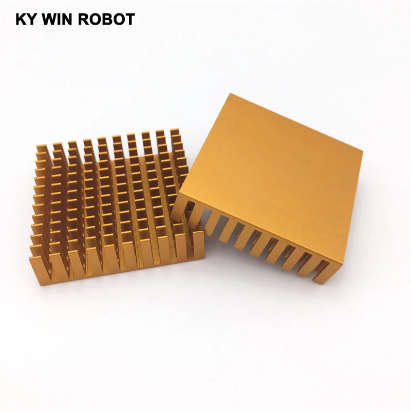 2 шт. алюминиевый радиатор ЦП 40 х40х11 мм|radiator 40|radiator heatsinkradiator ram |