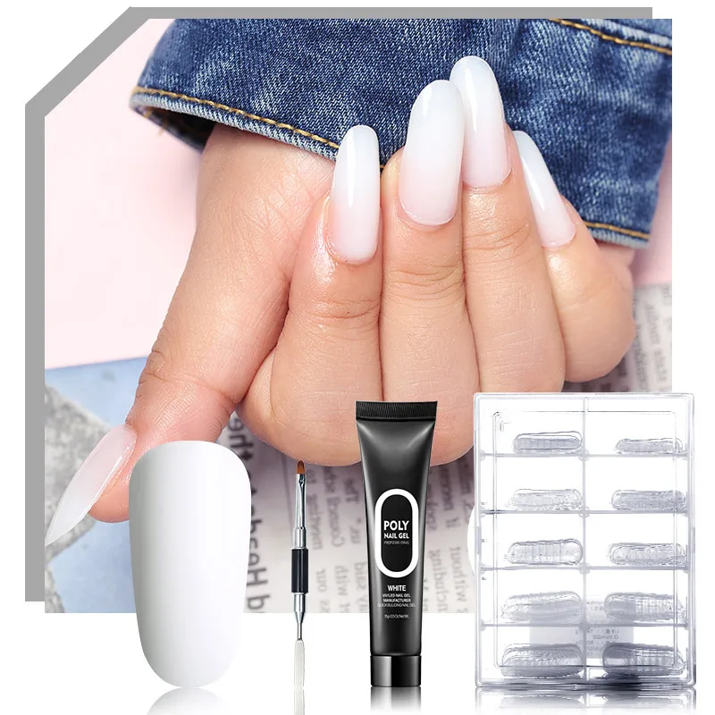 3Pcs Set Моделирующий УФ-гель для ногтей, розовый цвет, светодиодный дизайн ногтей в домашних условиях - Цвет: 3Pcs Set