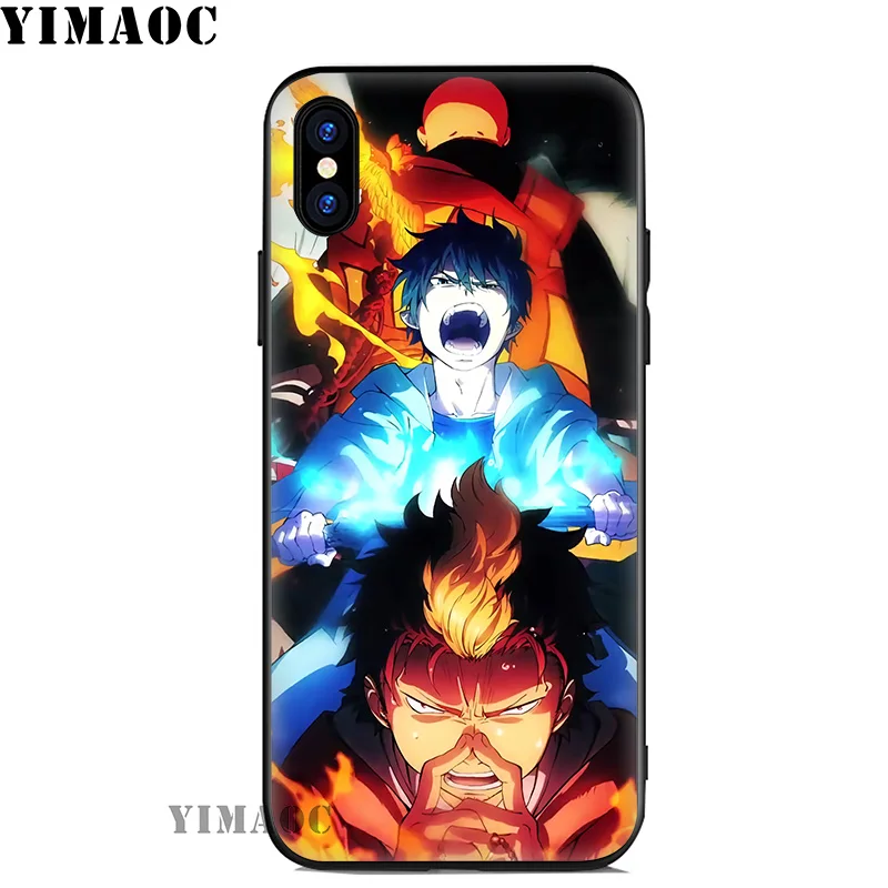 YIMAOC синий Exorcist аниме Мягкий силиконовый чехол для iPhone 11 Pro Xr Xs Max X или 10 8 7 6 6S Plus 5 5S SE