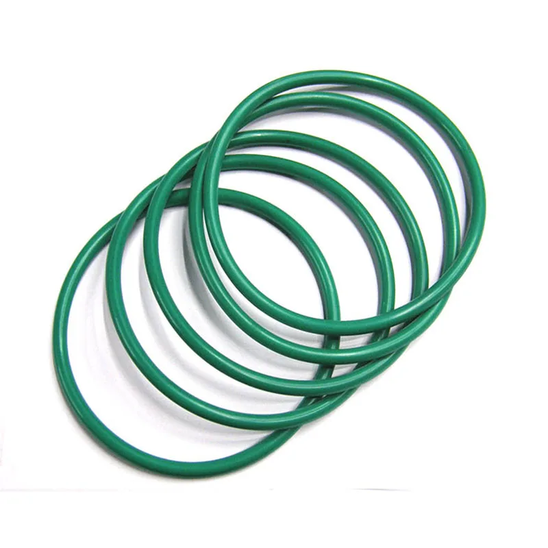 100piece 13mm*9mm*2mm FKM o-ring dichtung green Gasket of motorcycle part/FKM consumer product |