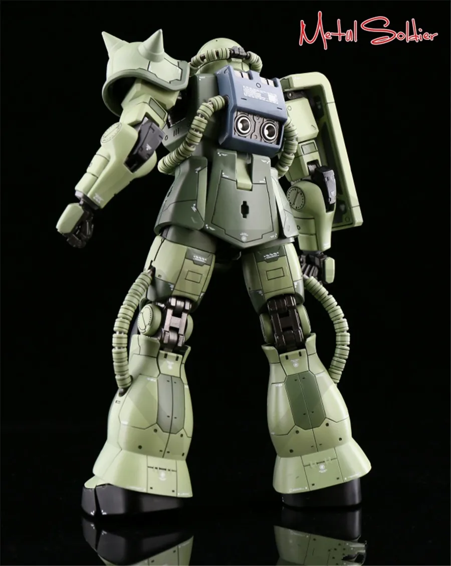 Comic Club MS металлический солдат MB 1/100 металлическая сборка gundam green zaku II сплав робот Высокое качество фигурка