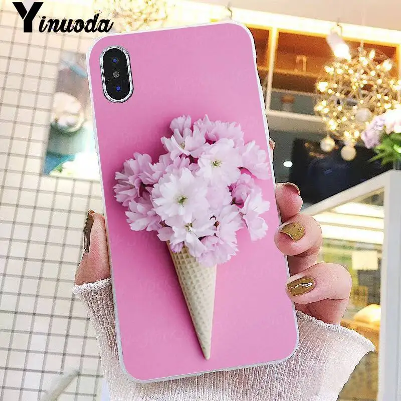 Yinuoda простой мягкий чехол для iPhone 8 7 6 6S Plus X XS MAX 5 5S SE XR 10 11 pro max|Чехлы-накладки| |