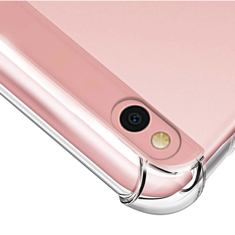 Чехол для Xiaomi Mi 5C чехол мягкий прозрачный из ТПУ с подушкой безопасности чехлы