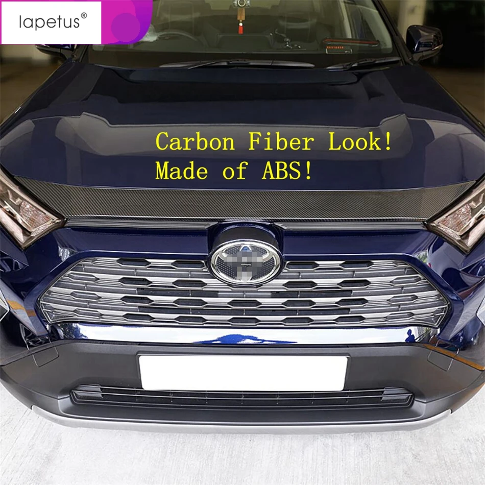 Аксессуары Lapetus подходят для TOYOTA RAV4 RAV 4 2019 2020 2021 ABS передняя решетка двигателя