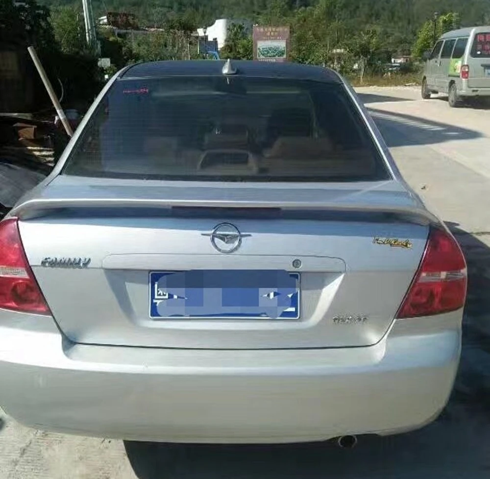 Автомобильный Стайлинг неокрашенный спойлер из АБС пластика для внешнего