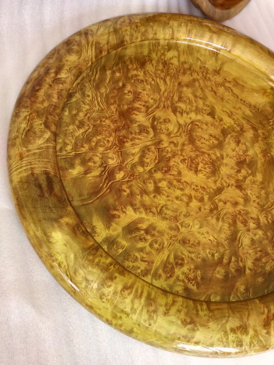 59x7 см высшее качество бирманский Золотой камфорный горшок для щеток с полным