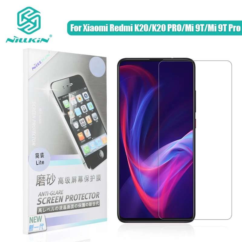 NILLKIN redmi k20 pro Защитная пленка для экрана HD супер прозрачная защитная Матовая Антибликовая пленка для xiaomi mi 9t mi 9t pro redmi k20