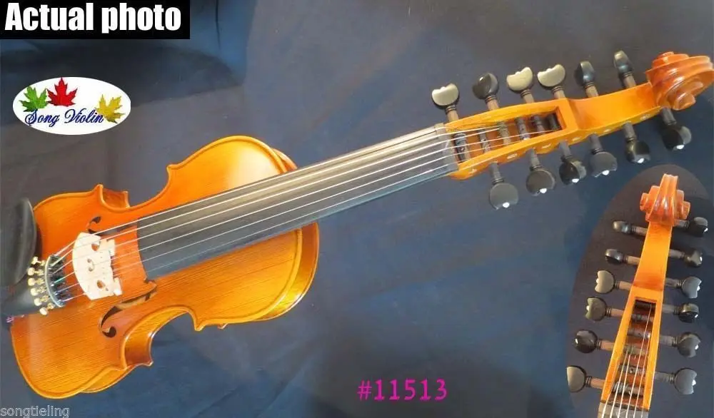 Скрипка Viola dɺmore 4/4 6 струн 14 дюймов мастер песни в стиле барокко № 11513