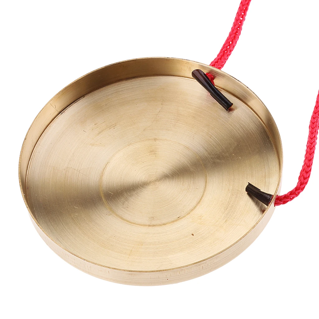 Миниатюрные тарелки для детей Wind Gong с Красной веревкой Детские Музыкальные