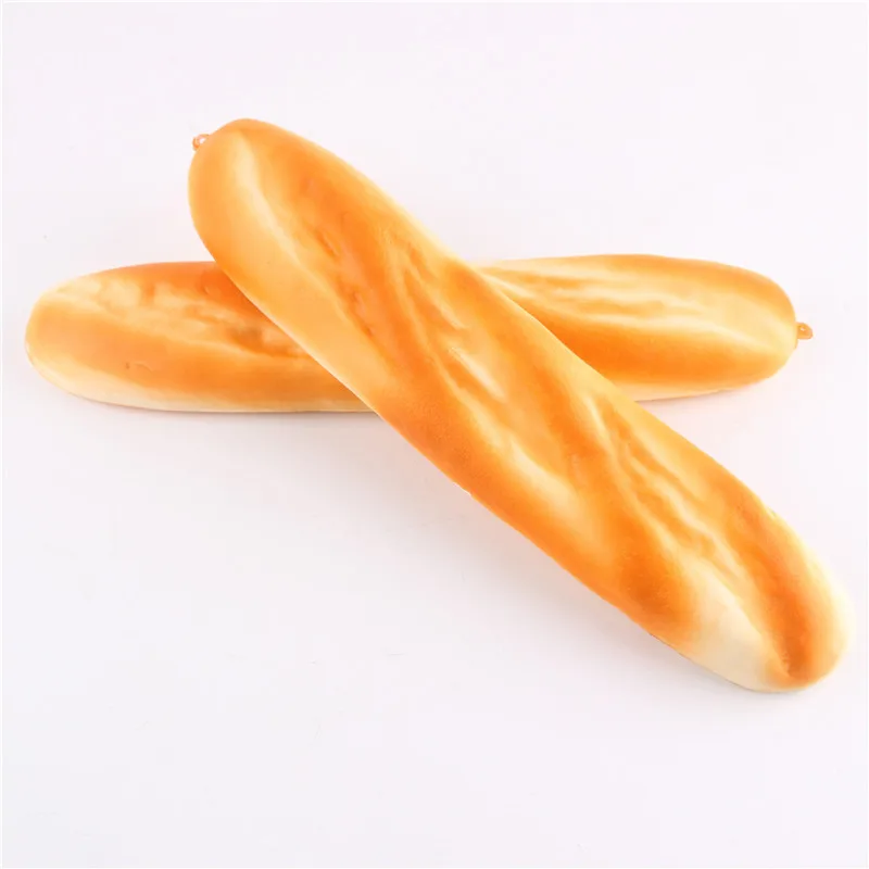 CLKJWJ анти-стресс мягкой Squishies длинные хлеб с Мягкий медленный отскок унисекс