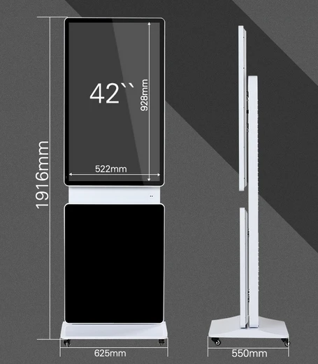 Монитор видеонаблюдения HD tft lcd HDMI 46 &quot42 дюймовый вращающийся сенсорный ЖК экран
