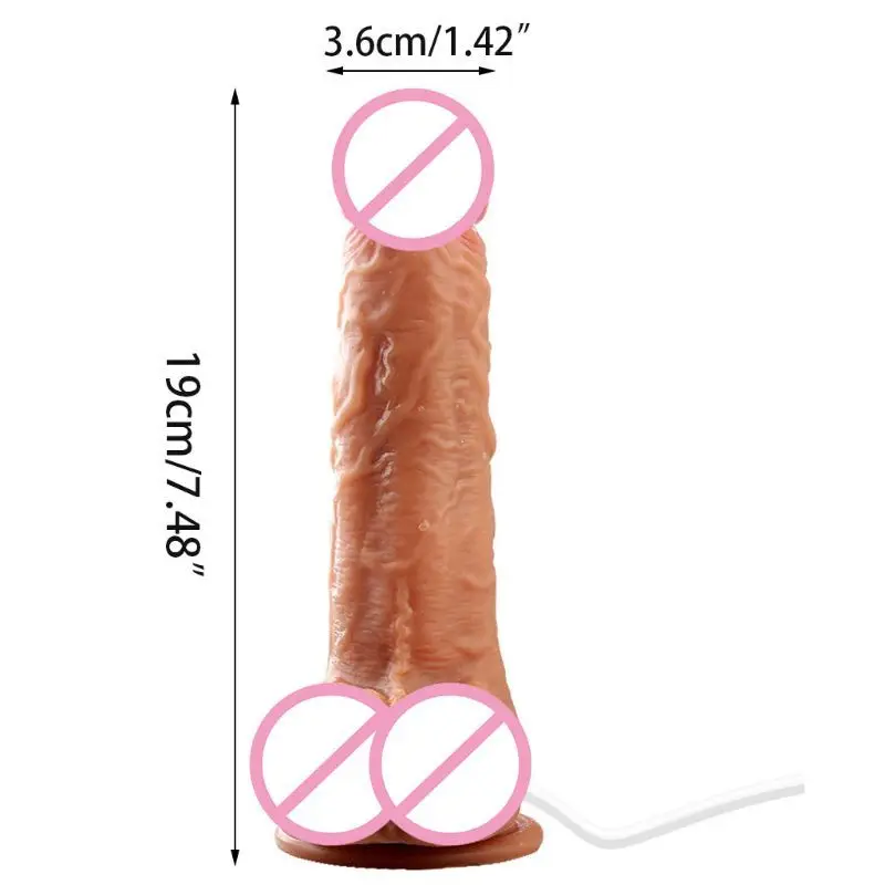 Реалистичный фаллоимитатор Анальная пробка телескопический Массажер для пениса