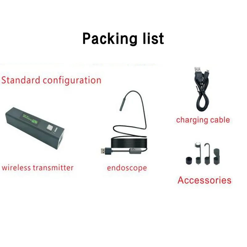 USB эндоскоп с камерой HD 3 5 1200 м 7 8 светодиодов IP68|Бороскопы| |