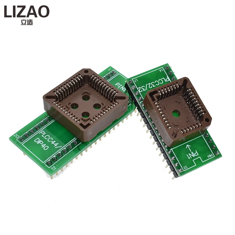 Универсальный USB программатор PLCC32 к DIP32 PLCC44 К DIP40 внешний адаптер для TL866CS TL866A EZP2010