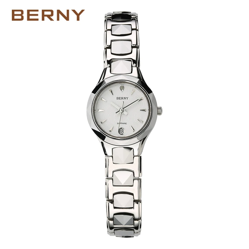 Berny, женские часы, кварцевые, женские часы, модные, Топ бренд, Роскошные, Relogio Saat Montre Horloge Feminino Bayan Femme, японский механизм