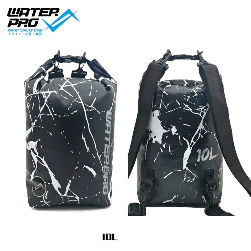 

WATER PRO Marble 10L/15L/20L DRY BAG WITH WATERPROOFING MEMBRANE with Two Strap