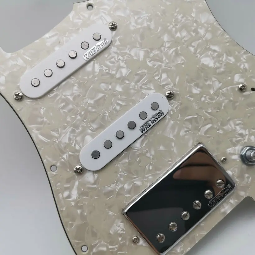 Wilkinson SSH Alnico Одиночная катушка пикапа Pickguard электропроводка подходит для гитара