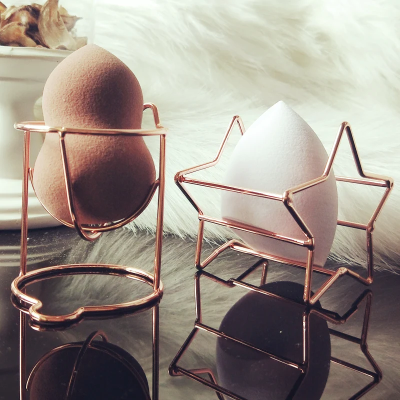 

Makeup Beauty Egg Powder Puff Sponge Display Stand Beauty Egg Holder Storage Rack Cosmetics Storage Shelf Container Organizer