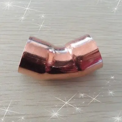 Медный концевой провод для подачи воды сантехника газового масла 15x1 0 мм 45