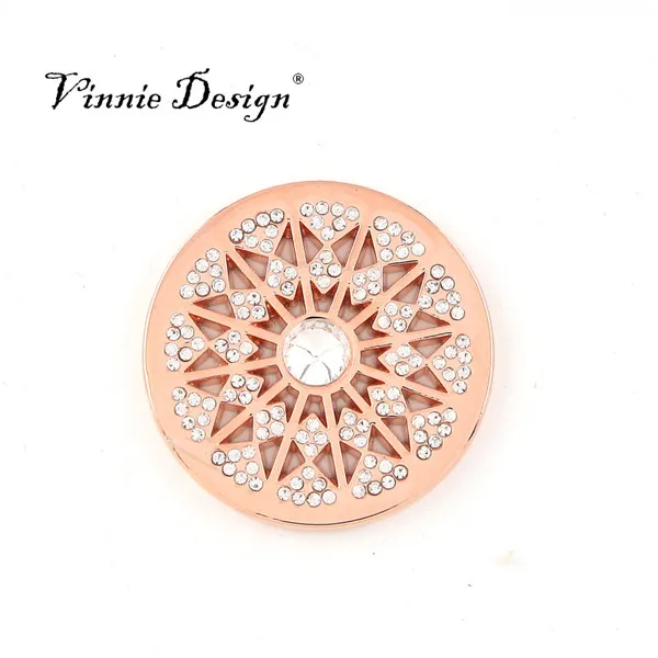 Ювелирные изделия Vinnie Design 33 мм поднимающаяся звезда из Марракеша монета Dsic цвет