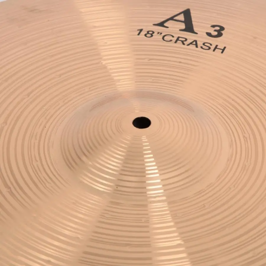 A3 барабан Cymbal 18in латунный металлический барабан Cymbal музыкальный ударный инструмент Запчасти Аксессуары