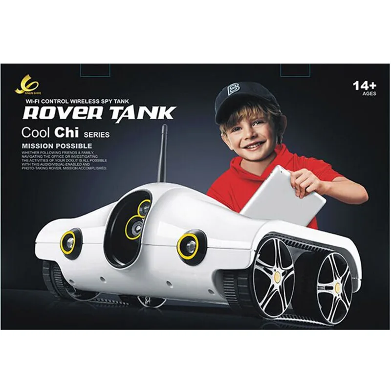 RC Шпион Rover Танк WI FI Контролируемых Беспроводной Игрушка для Apple iPhone iPad iPod Android