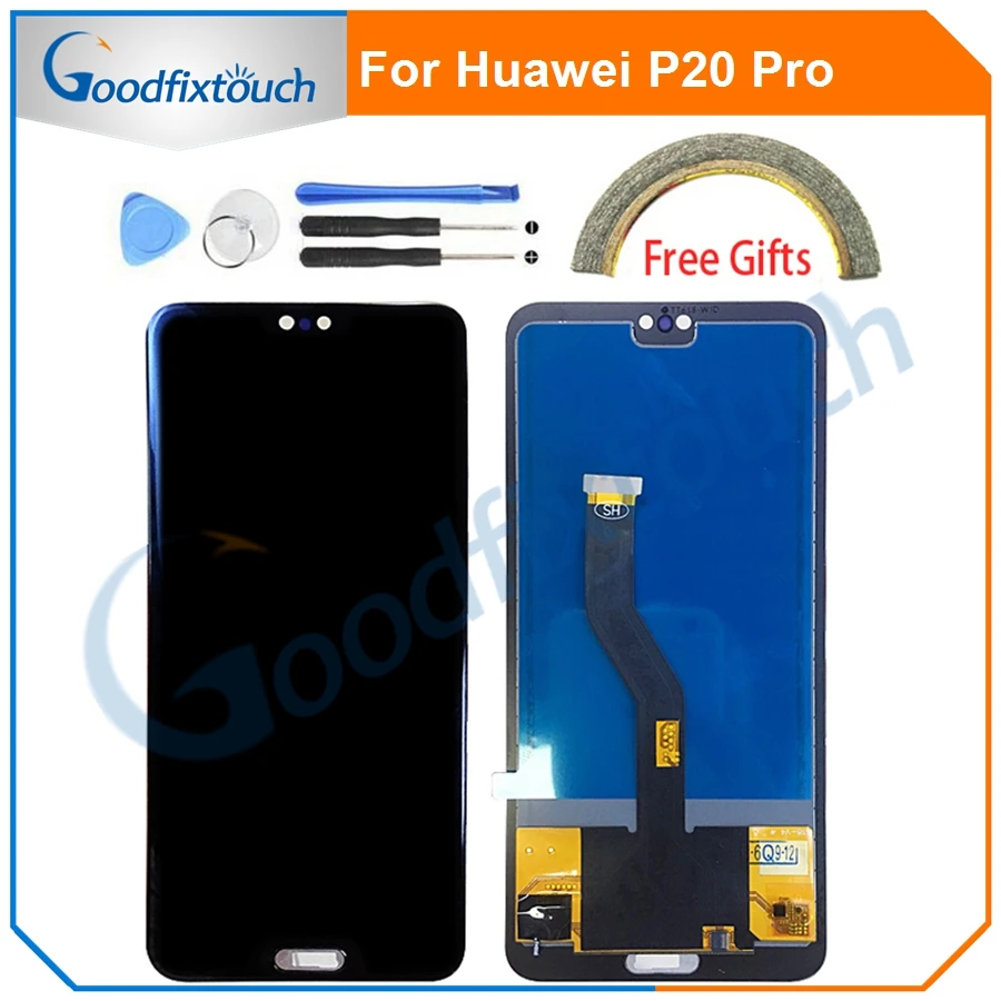 TFT для huawei P20 Pro lcd дисплей кодирующий преобразователь сенсорного экрана в сборе lcd для huawei P20 Pro экран Запчасти