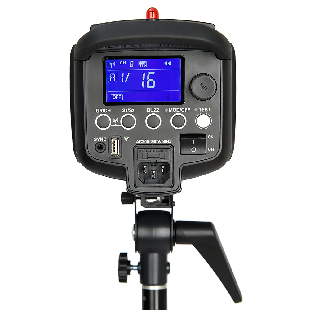 Профессиональная студийная вспышка Godox DP400II 400 Вт со встроенной беспроводной