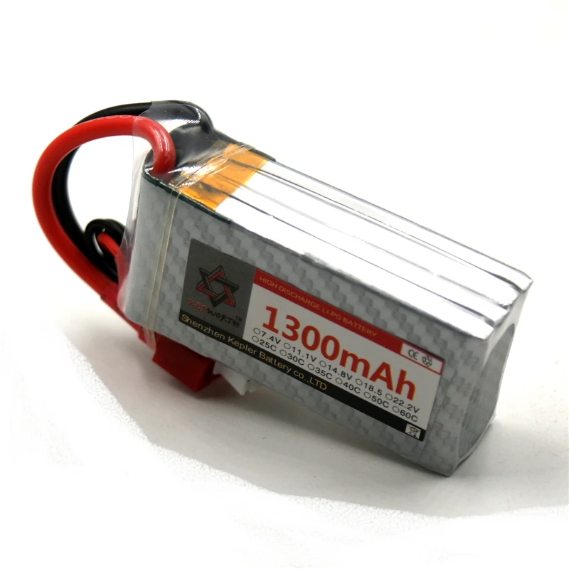 

RC 4s 14.8v 1300mAh Car Plane Boat Lipo Battery Lithium Ion Polymer Battery For Truck Tank Drone Helicopter